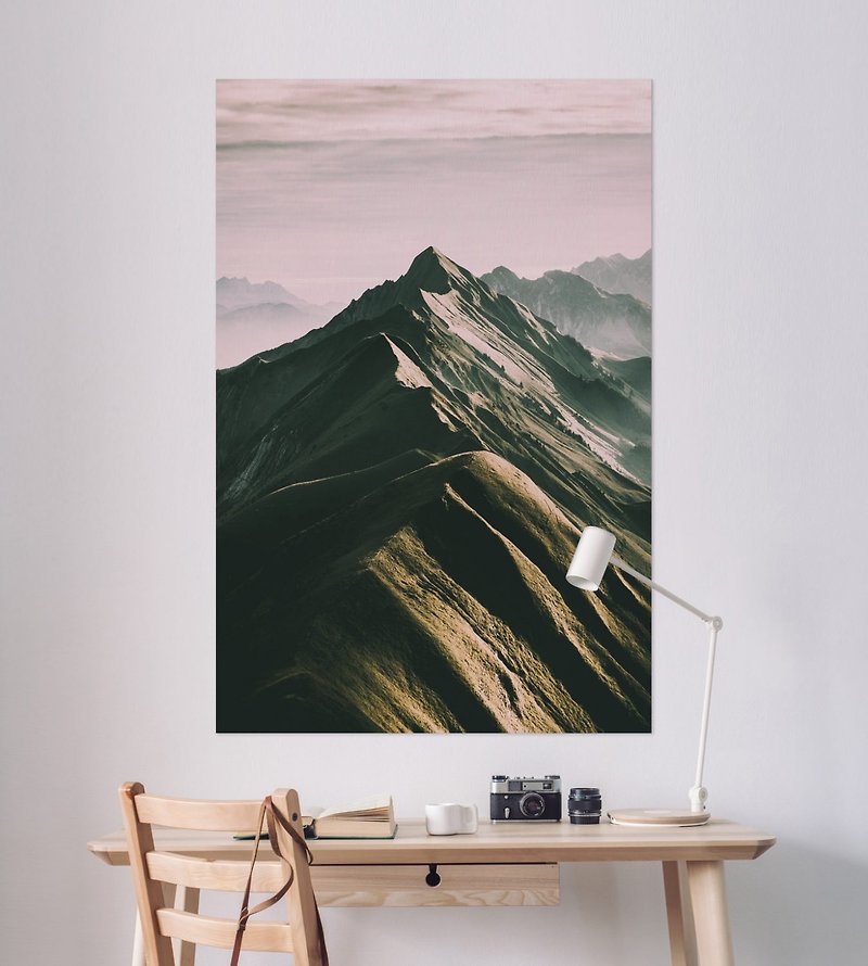 [Easy Wall Stickers] Mountain View Series 37 Styles - Traceless/Home Decoration - ตกแต่งผนัง - เส้นใยสังเคราะห์ 