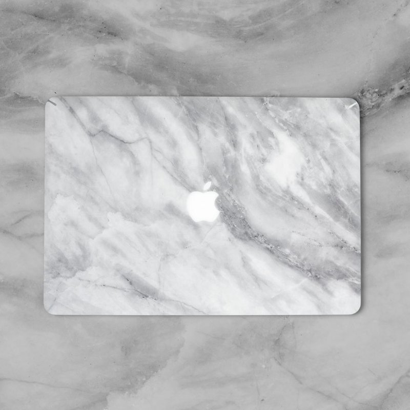 香港品牌 Sell Good 原創大理石紋理 MacBook 貼膜 保護貼 - 經典 - 平板/電腦保護殼/保護貼 - 其他材質 白色