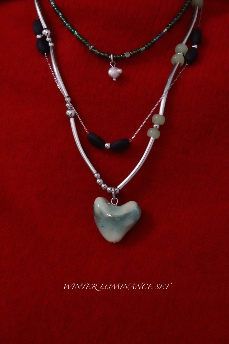 聖誕限定－WINTER LUMINANCE SET 項鍊組合 - 項鍊 - 不鏽鋼 