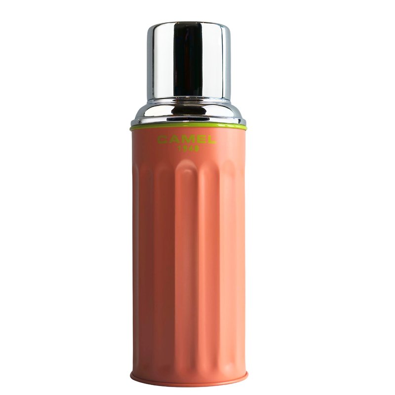 キャメルブランド 450ml ガラス真空魔法瓶 122シリーズ | メロンCL - 保温・保冷ボトル - その他の素材 オレンジ
