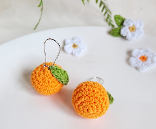 TANGERINE EARRINGS  NINFA handmade sustainable jewelry – ROGUE