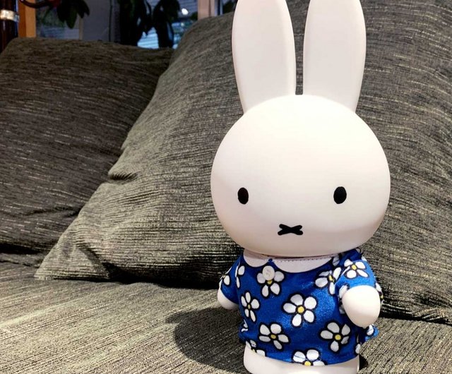 Hashy Miffy Coin Bank Blue floral dress L size Shop i Smart Coin