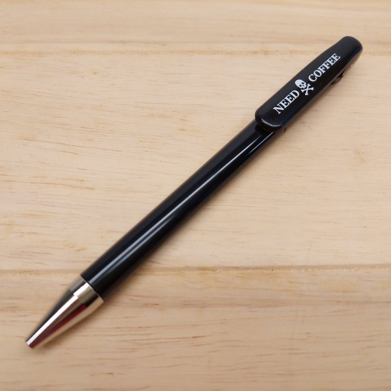 Swiss precision craftsmanship-skull coffee seven-year pen - Ballpoint & Gel Pens - Plastic Black