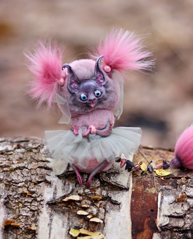 Troll Sophie - Stuffed Dolls & Figurines - Other Metals Pink