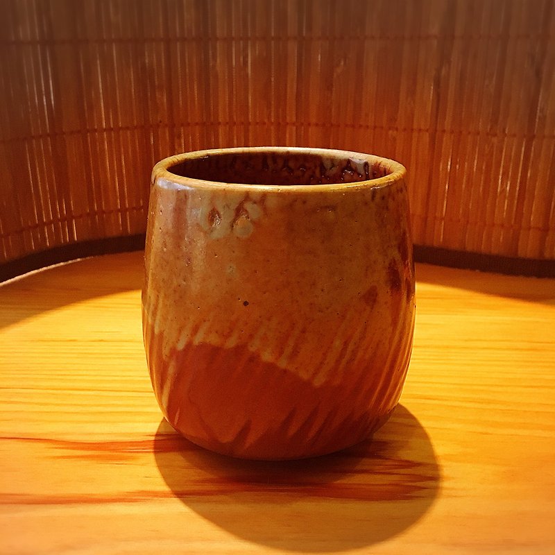 Hand-made Shino Cup - Teapots & Teacups - Pottery 