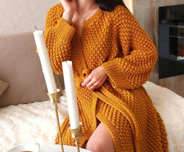 Long Cardigan Sweater For Women