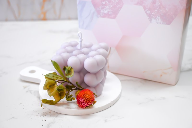 Valentine's Gift|Heart Square Candle - Candles & Candle Holders - Wax Multicolor