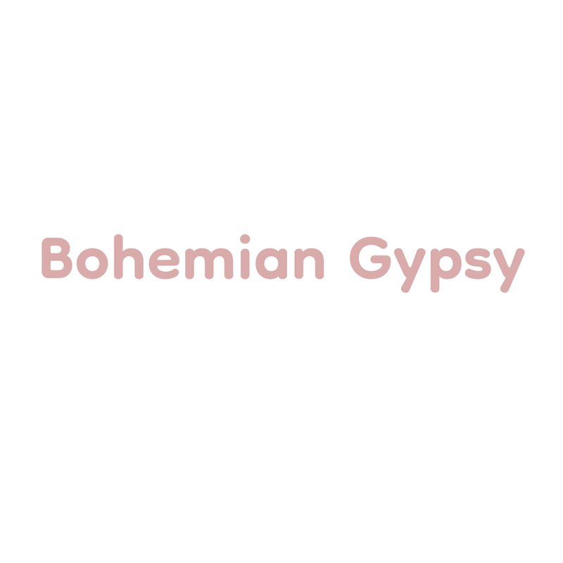Bohemian Gypsy (보헤미안 집시) Set pack - 貼紙 - 紙 