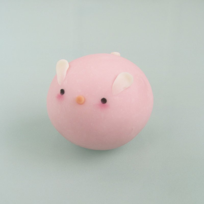 [E] Mid-Autumn Festival exclusive - pink rabbit soap (single entry) - น้ำหอม - พืช/ดอกไม้ สึชมพู