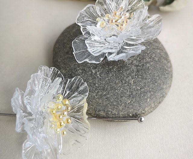 Lampwork Beads, Clover Flower Bead, 1pc Glass Flower Bead, Lampwork Flower  Beads - Shop BijouByKatie Pottery & Glasswork - Pinkoi