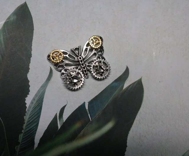 蝶のブローチセット 蝶のブローチまたはピンセット - アイーダブローチセット - Etsy