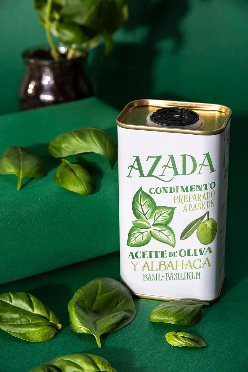 AZADA 亞查達 天然羅勒風味 特級初榨橄欖油 - 醬料/調味料 - 新鮮食材 