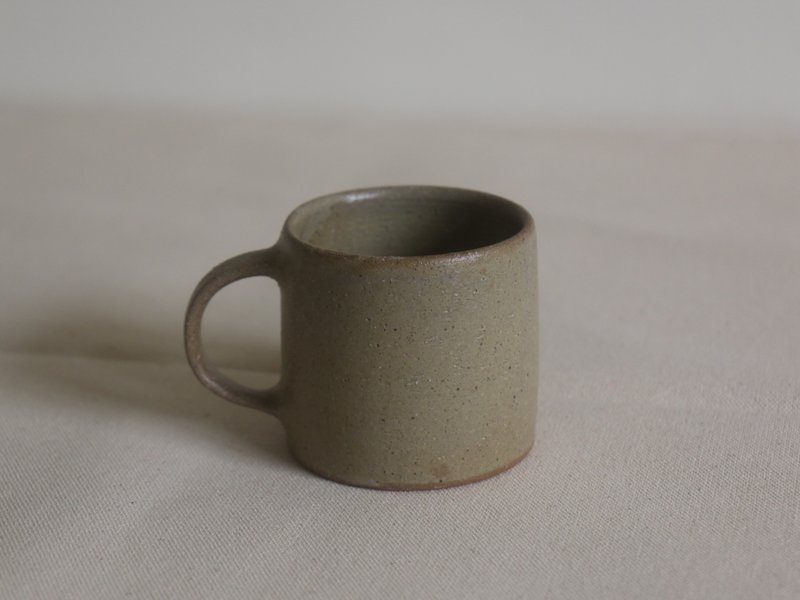 Drawn coffee pottery cup 1 - แก้วมัค/แก้วกาแฟ - ดินเผา 