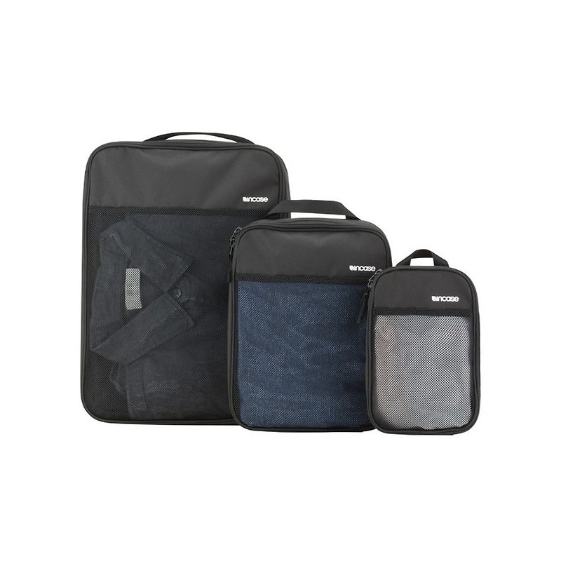 [INCASE] Modular Mesh 3 Packs mesh travel storage bag three-piece group (black) - Storage - Nylon Black