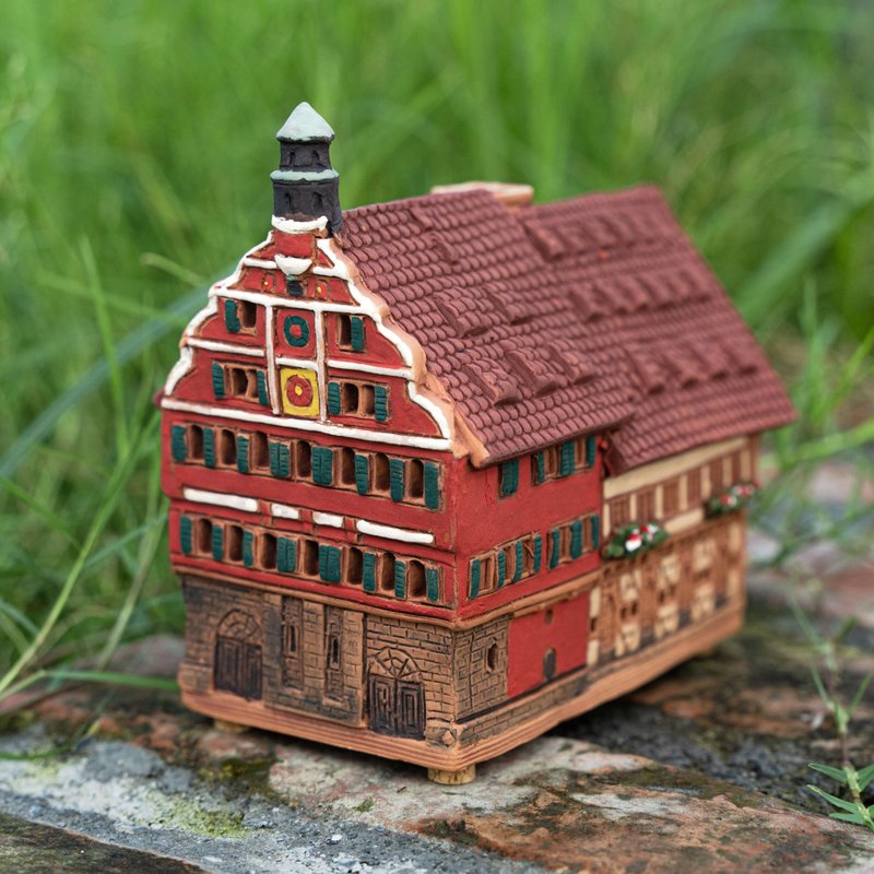 德國埃斯林根市政廳 高11cm - 擺飾/家飾品 - 陶 