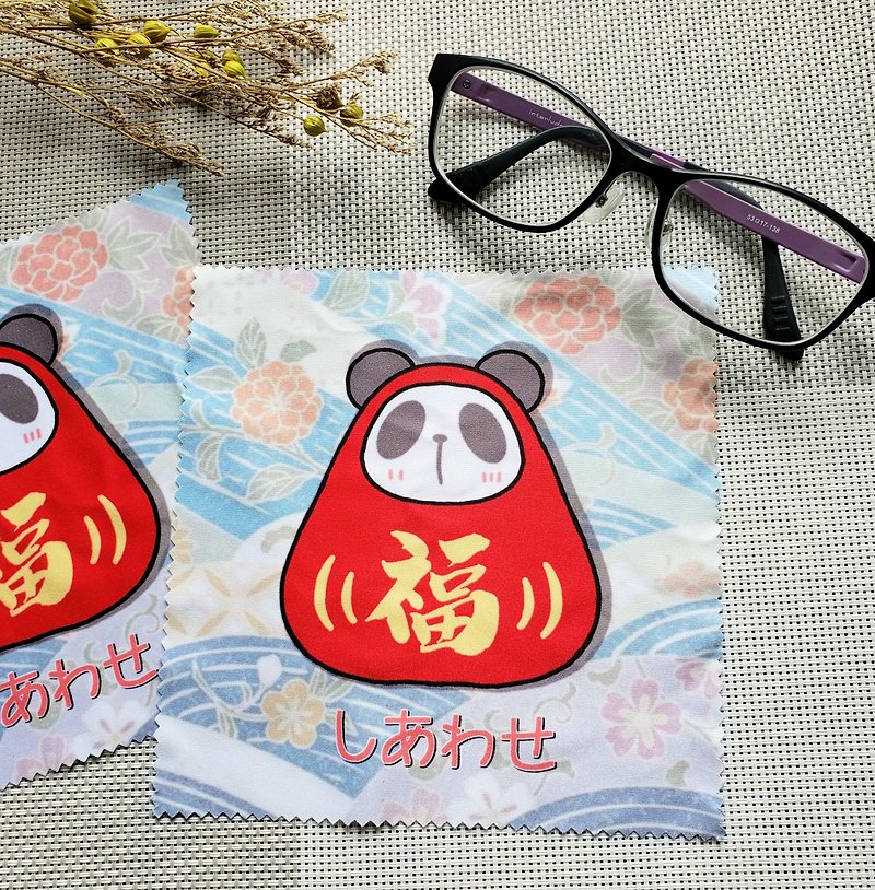 Panda Glasses cloth - Eyeglass Cases & Cleaning Cloths - Other Materials Multicolor