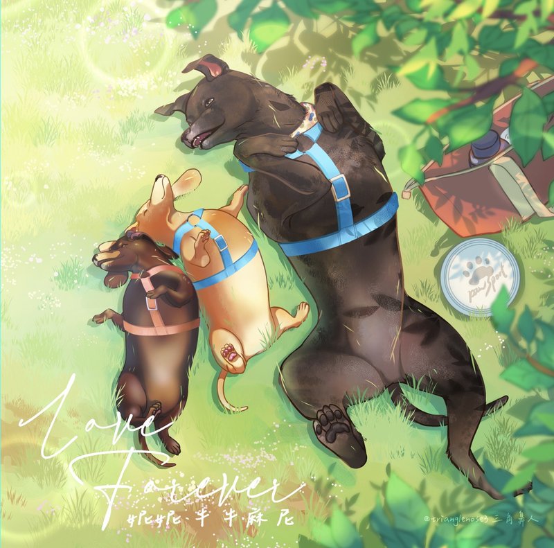 【客製化禮物】笑顏系列人像畫似顏繪/電繪/含無框畫與畫架 - 似顏繪/客製畫 - 其他材質 