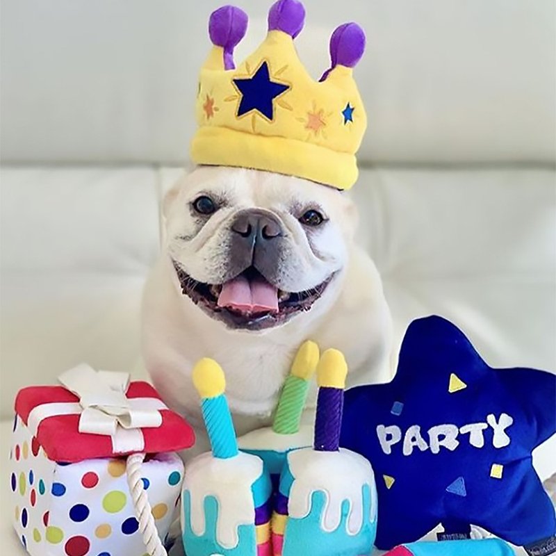 Party Time Collection (Dog toys) - Pet Toys - Eco-Friendly Materials 