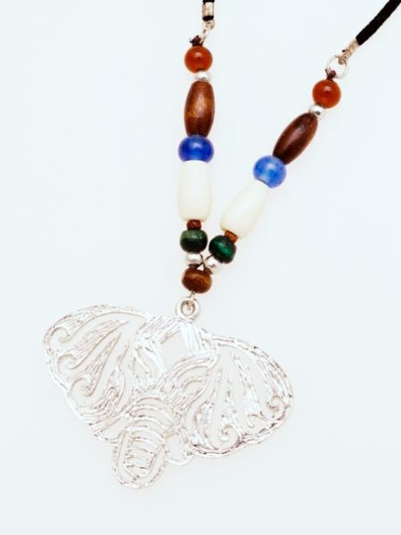 【Pre-order】 ☼ African animal big necklace ☼ (two) - Necklaces - Other Materials Multicolor