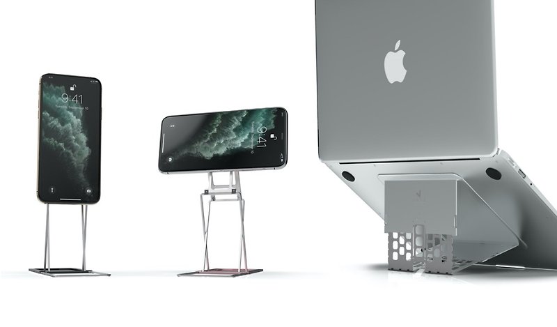 Majextand M | Phone/Tablet Stand Covering Every Possible Angle - อุปกรณ์เสริมอื่น ๆ - โลหะ 