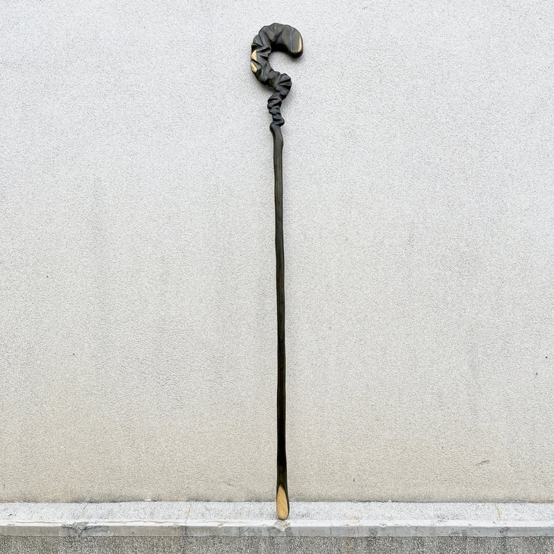 我製杖　法杖　傅利曼　綠檀製 魔杖　魔法長杖 Magic staff - 擺飾/家飾品 - 木頭 綠色