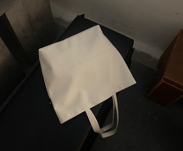 TOTE - WHITE / RUST BRAND - 設計館RUST BRAND 手提包/手提袋- Pinkoi