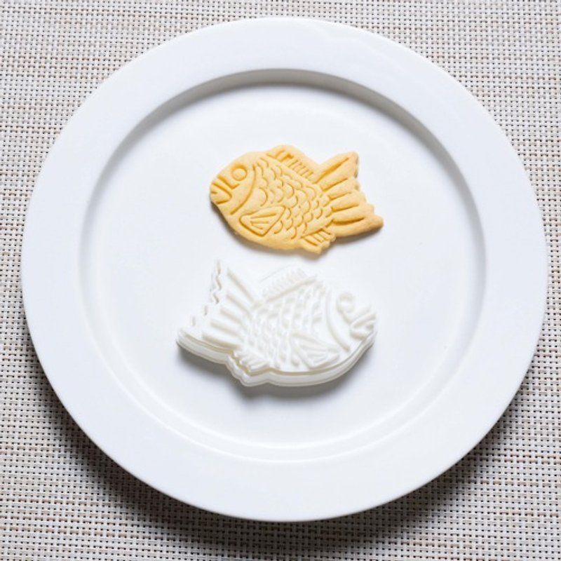 Taiyaki __ cookie cutter cookie type - เครื่องครัว - พลาสติก 
