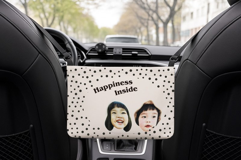 客製禮物 | 客製化車用收納袋 - 側背包/斜背包 - 棉．麻 