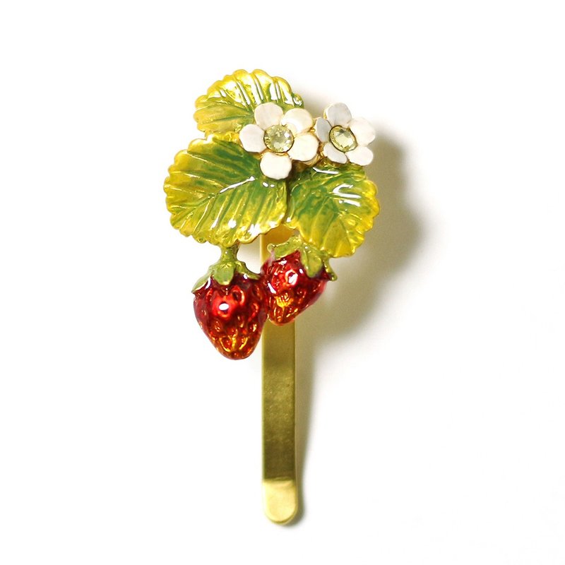 Strawberry Field Hairhook HH009 Strawberry Field Hairhook - Hair Accessories - Other Metals Red