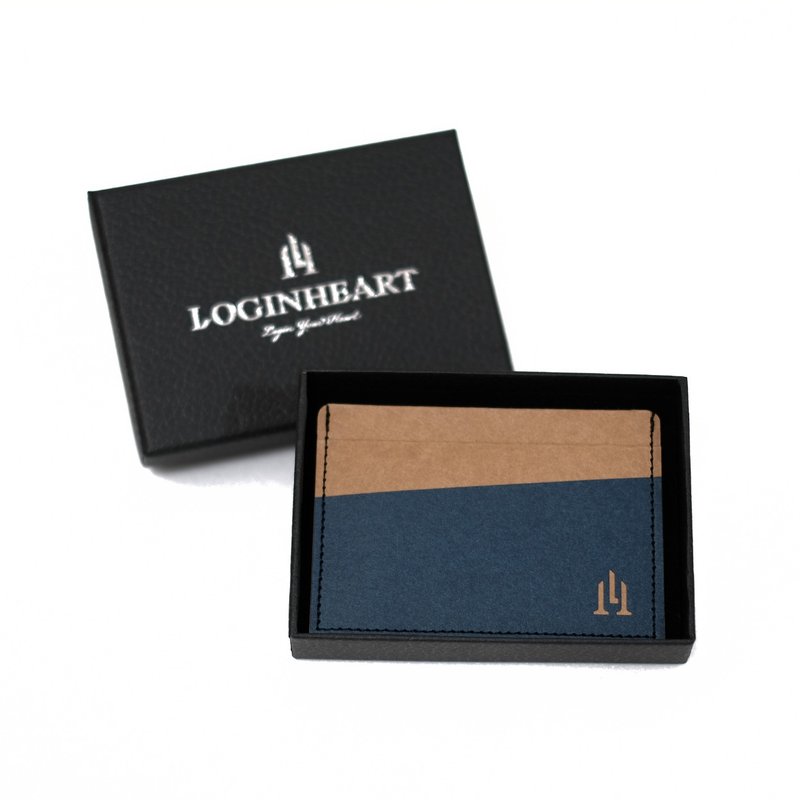 No need to take out the card front induction card holder. Beach blue and Brown. All kinds of cards can be directly sensed without interference from other cards. - Wallets - Paper 