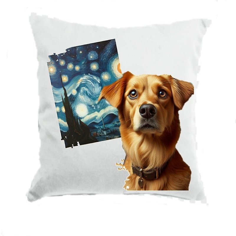 Karl's Starry Sky - Pillows & Cushions - Other Materials White