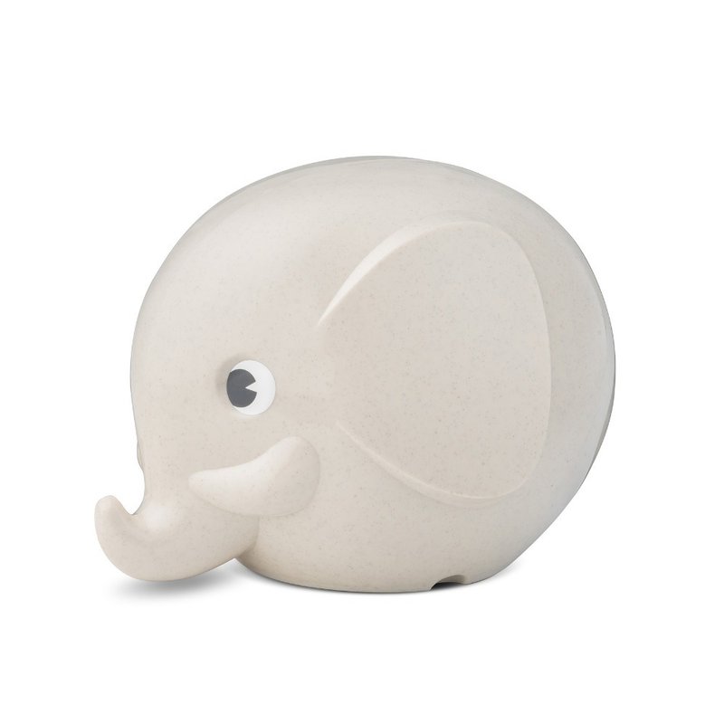 北歐大象存錢筒 中 大理石色 - 存錢筒 - 樹脂 藍色