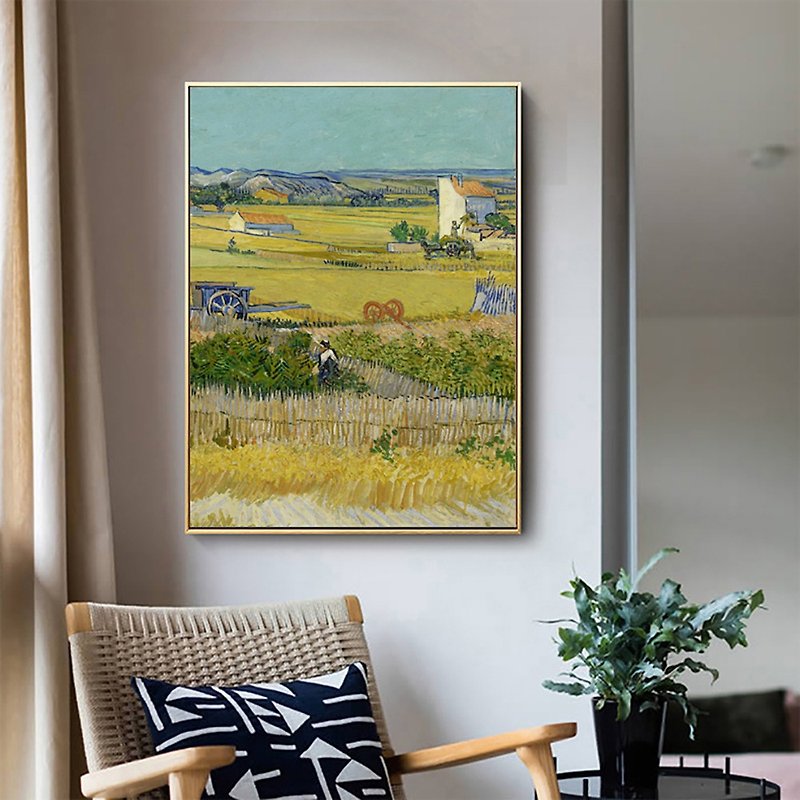 Van Gogh. Monet-Painting-Art Series-Color - Posters - Cotton & Hemp Multicolor