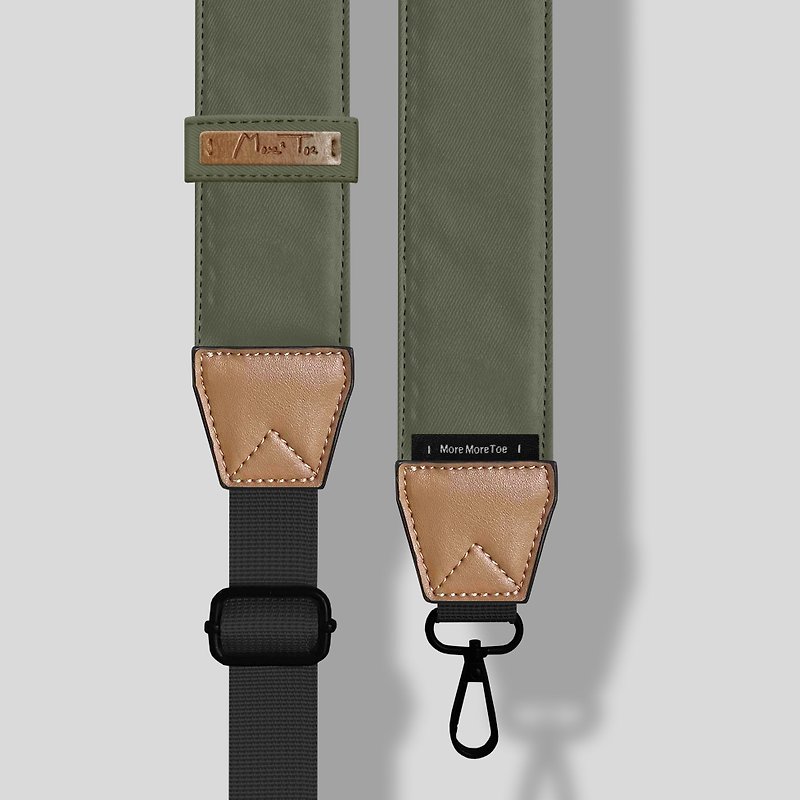 Waterproof! Pressure-reducing wide straps x Forest Green I, a set of two (removable and replaceable) - Other - Other Materials Green