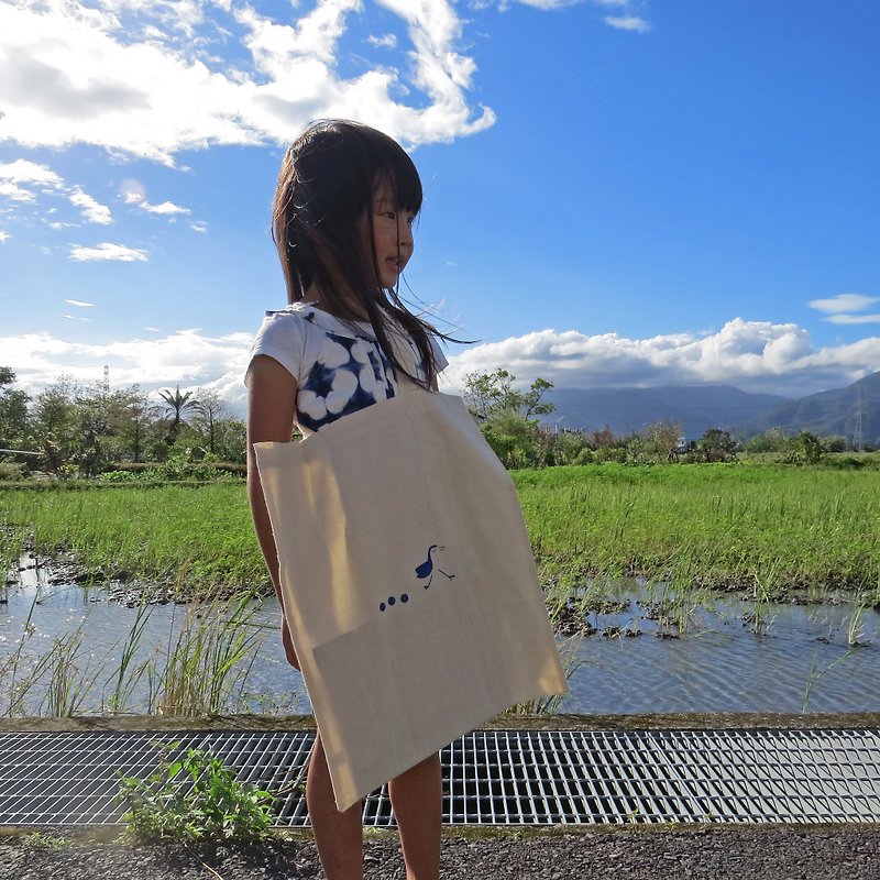 [Funny] 100% organic cotton bags - White-bellied Crake - Other - Cotton & Hemp Transparent