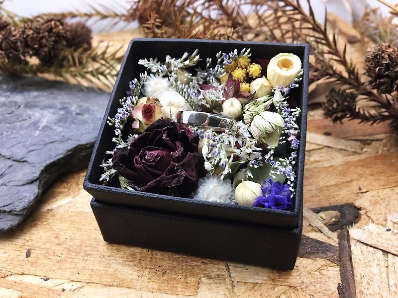 禮盒加購/乾燥花盒子/中 - 其他 - 植物．花 多色