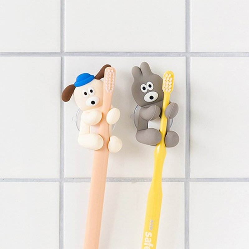 Brunch Brother Brunch Brother Dog & Rabbit Silicone Multifunctional Hanger - กล่องเก็บของ - วัสดุอื่นๆ 