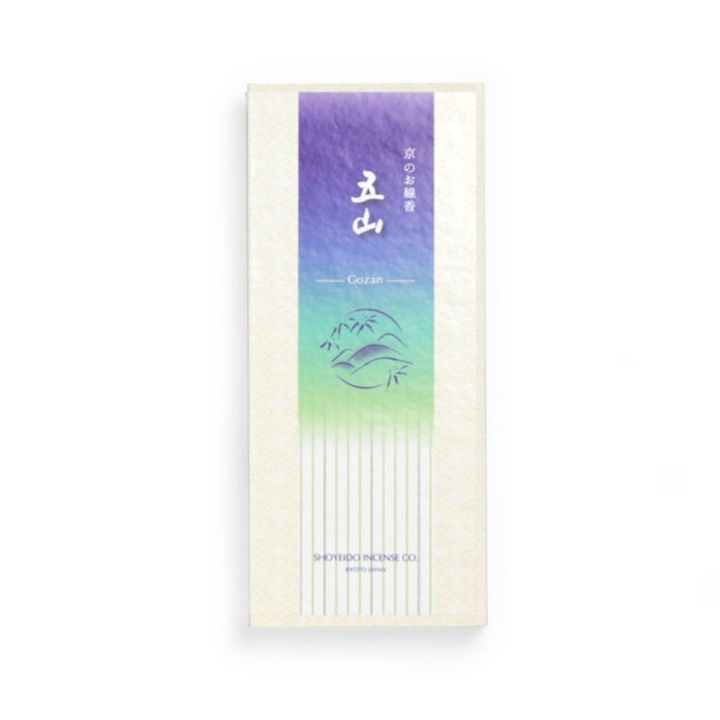 Japanese Shoeido Gozan/Five Hills [Five Hills] incense sticks - น้ำหอม - สารสกัดไม้ก๊อก 