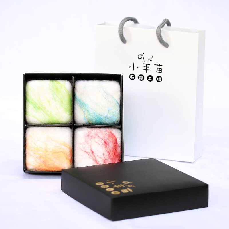 Four Seasons Wool Soap Gift Box - สบู่ - ขนแกะ 