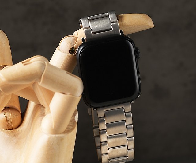 AppleWatch チタンAppleWatch Band   ショップ w wear 腕時計ベルト