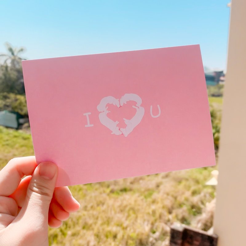 I LOVE You 365 Days of year / Postcard - การ์ด/โปสการ์ด - กระดาษ 