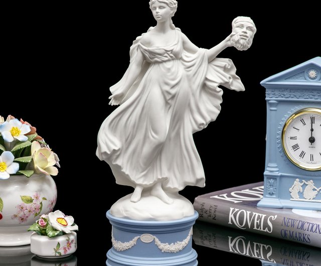 英国製ウェッジウッド ミューズ限定版セラミック人形リビングルーム 英国製ウェッジウッド ミューズ限定版セラミック人形リビングルーム