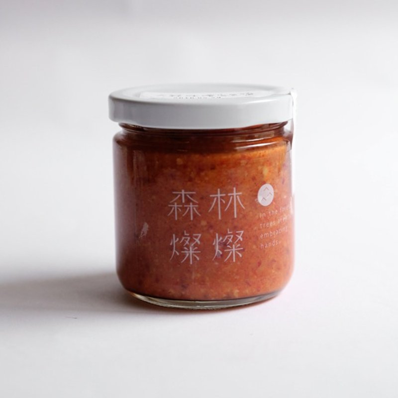 大蒜味噌家常醬 - 醬料/調味料 - 新鮮食材 紅色