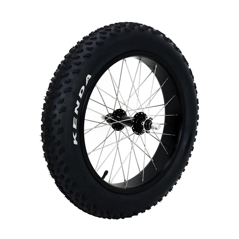 UD 20 x 4.0 Kenda comes standard with granular fat tire casing/strip - จักรยาน - วัสดุอื่นๆ สีดำ