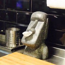 Out of print new product!! Moai Emoji Scented Candle - Shop mercidesign  Candles & Candle Holders - Pinkoi