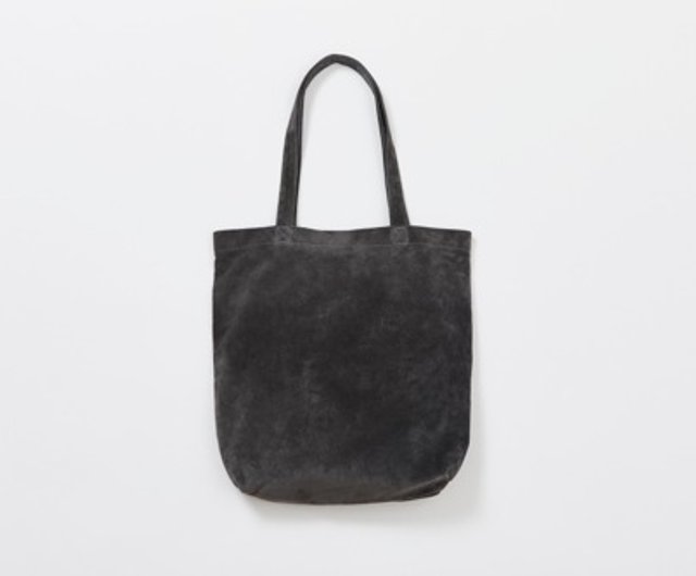 Leather Tote Bag M Dark Gray | Men's Women's Pig Leather Shoulder