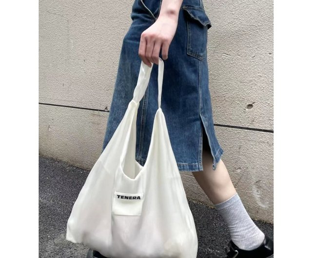 Polyester shoulder 2024 bag