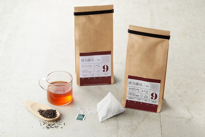 The world's top ruby ​​black tea/triangular three-dimensional tea bag/ - ชา - อาหารสด 
