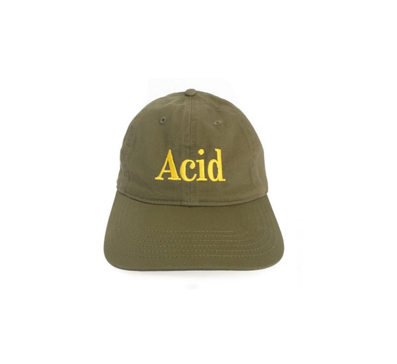 IDEA Acid Green Hat酸性文化迷幻帽款 - 帽子 - 其他材質 多色