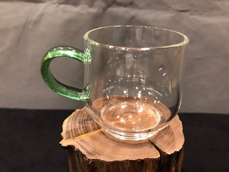 玻璃一把青小把杯(兩入) - 茶壺/茶杯/茶具 - 玻璃 透明